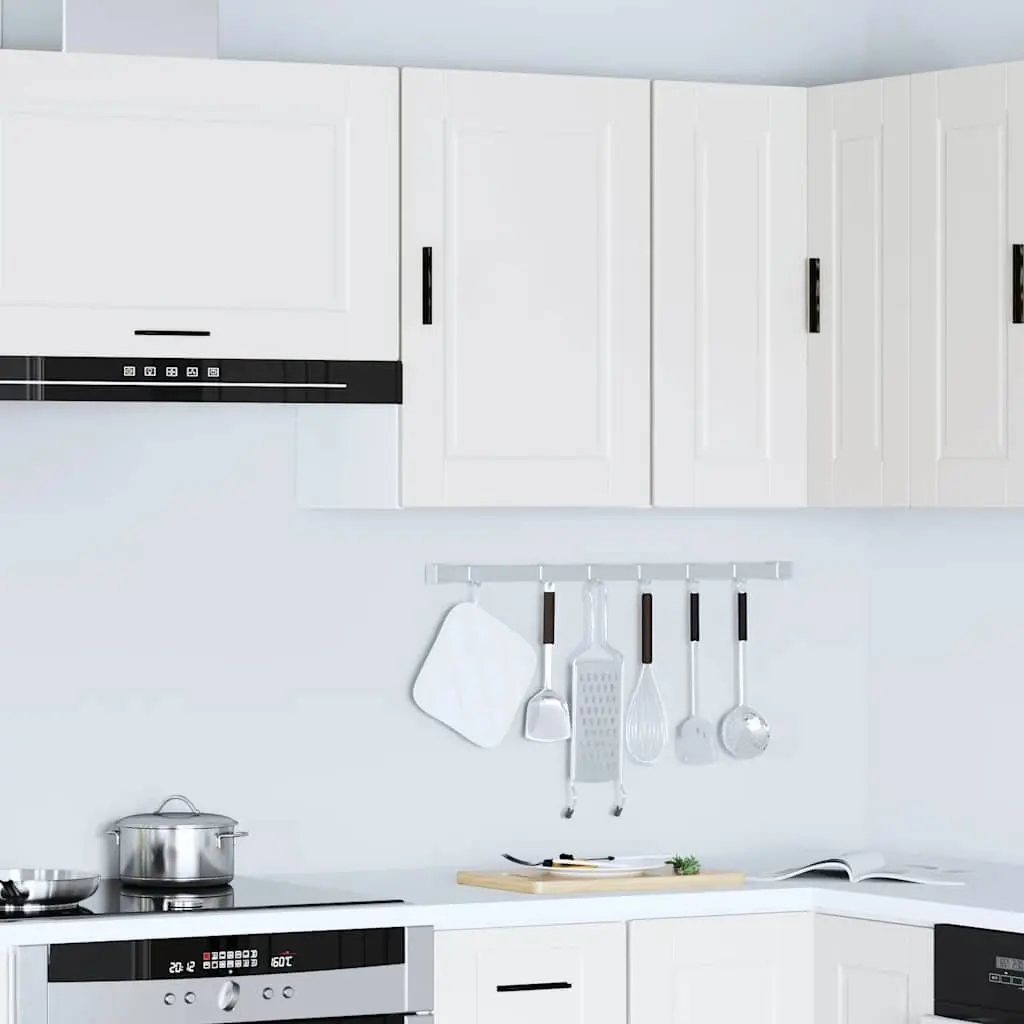 Kitchen Cabinet Engineered Wood Wall-Mounted Storage Cupboard White