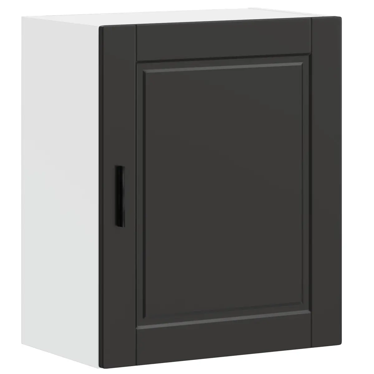 Wall-mounted Kitchen Storage Cabinet with Door Engineered Wood White
