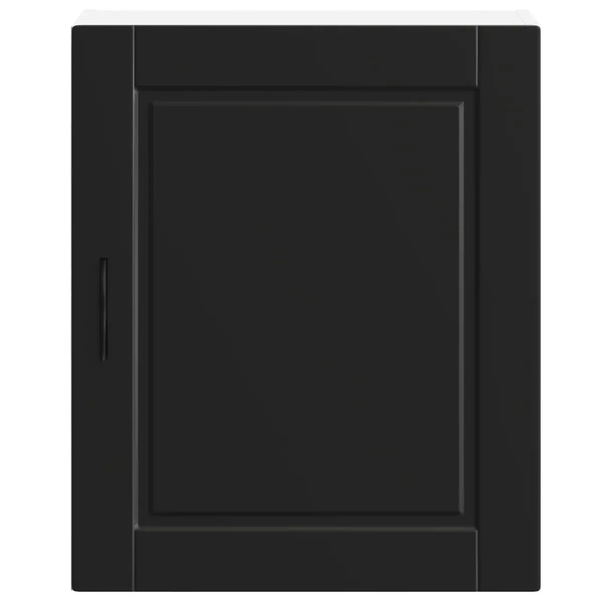 Wall-mounted Kitchen Storage Cabinet with Door Engineered Wood White
