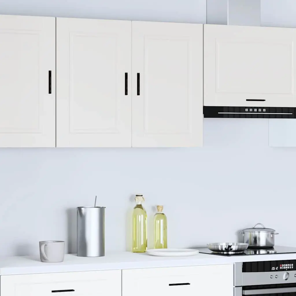Kitchen Cabinet Engineered Wood Wall-Mounted Storage Cupboard White