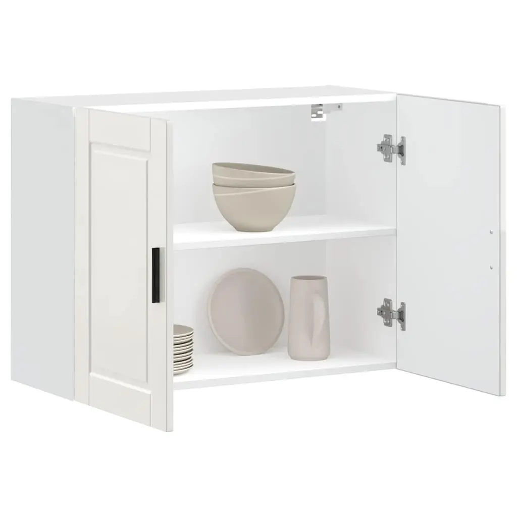 White Wall Cabinet for Various Home Settings