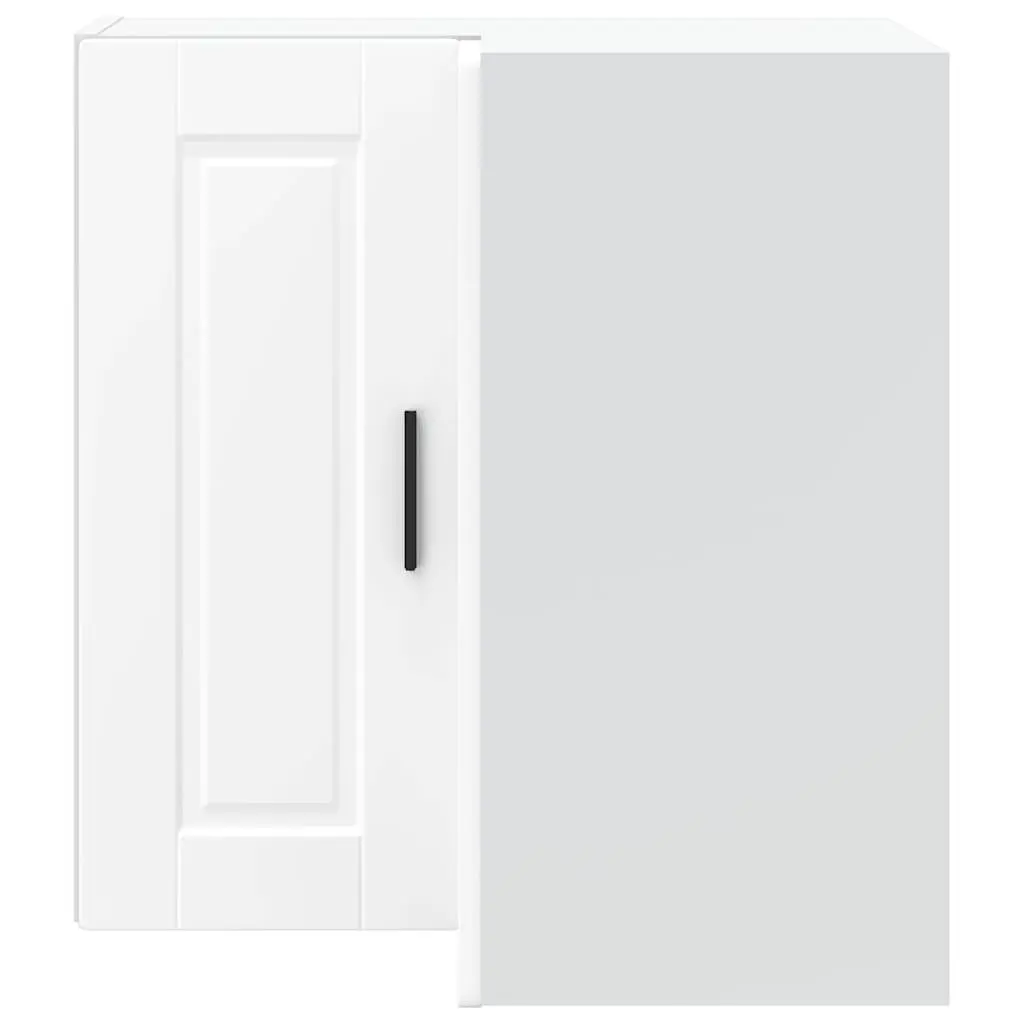 Kitchen Corner Cabinet Engineered Wood White