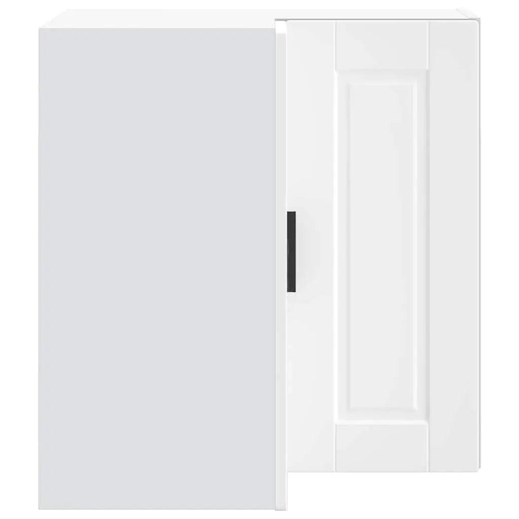 Kitchen Corner Cabinet Engineered Wood White