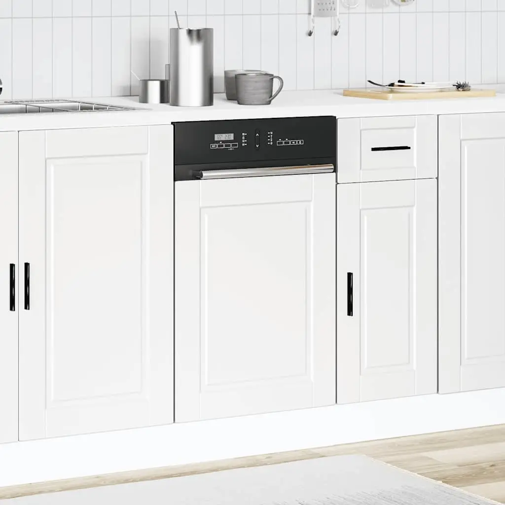 White Dishwasher Panel for Home Usage