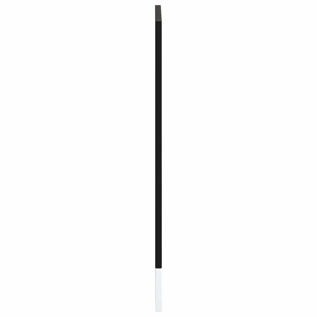Dishwasher Panel Engineered Wood Black 60cm x 1.5cm x 57cm Kitchen Cabinet Front Cover