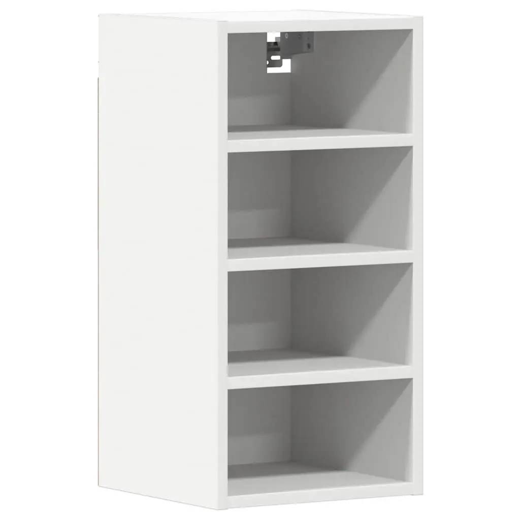 Hanging Cabinet Engineered Wood White 30x29.5x60cm