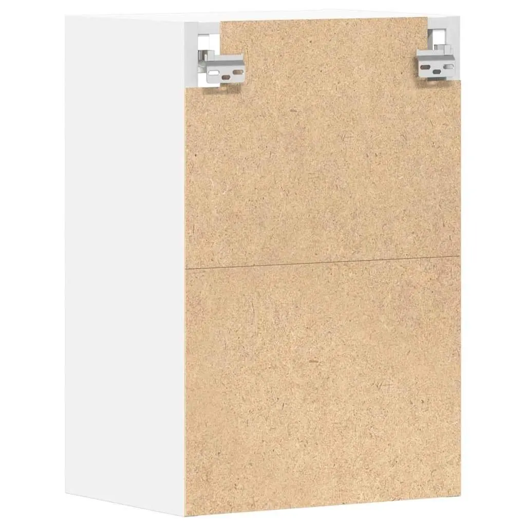 Hanging Cabinet Engineered Wood White 40x29.5x60cm