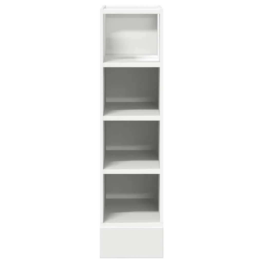 Kitchen Cabinet Engineered Wood White Storage Cupboard 20x44.5x81.5cm Adjustable Feet