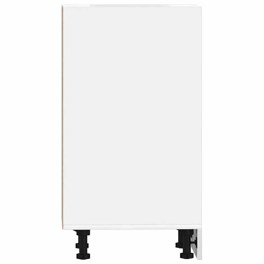 Bottom Kitchen Cabinet Engineered Wood 30x44.5x81.5cm White