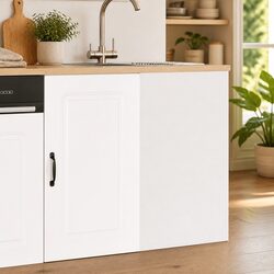 Practical White Kitchen Base Cabinet for Everyday Use