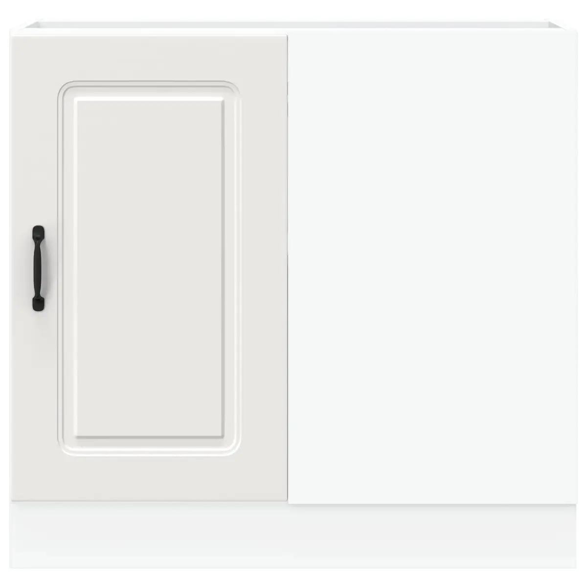 Kitchen Base Cabinet Engineered Wood White Storage Cupboard