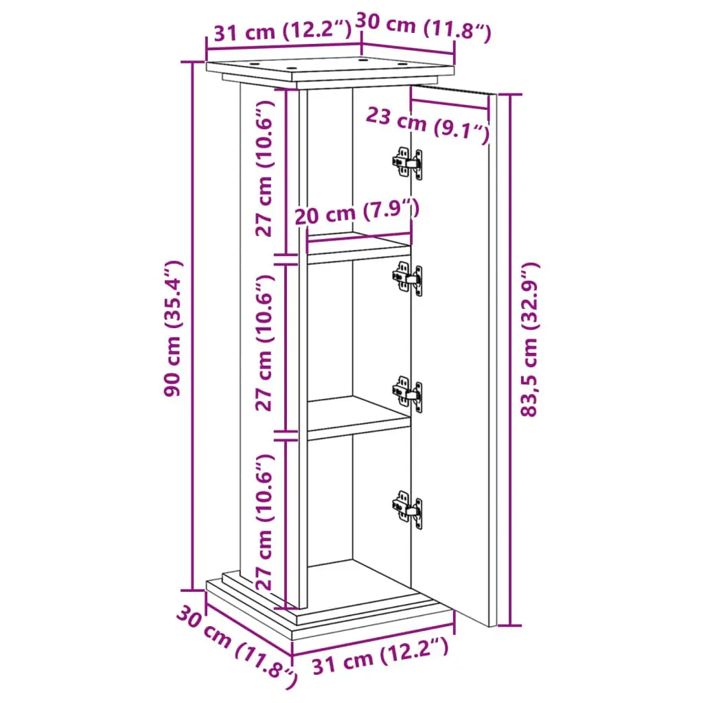 3-Tier Display Stand for Home Use