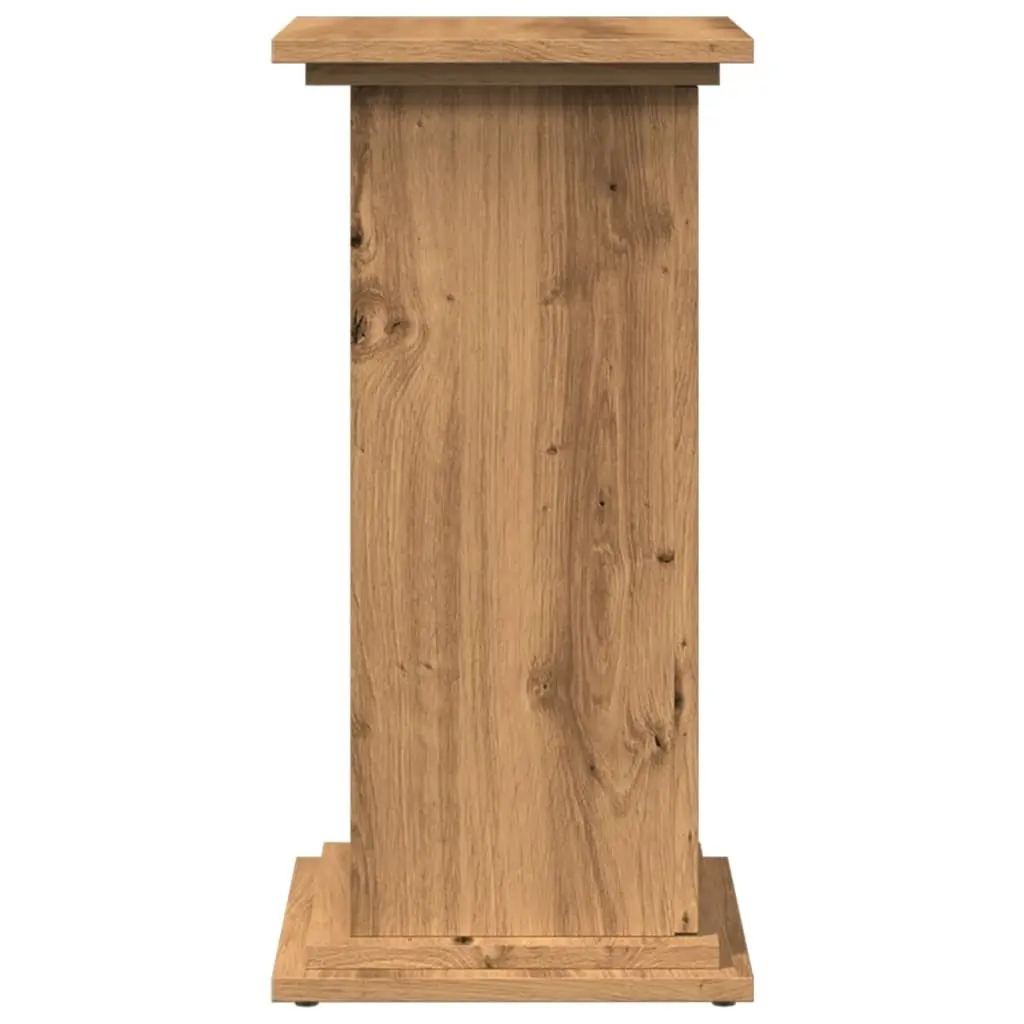 Plant Display Stand Engineered Wood Two-Tier Brown