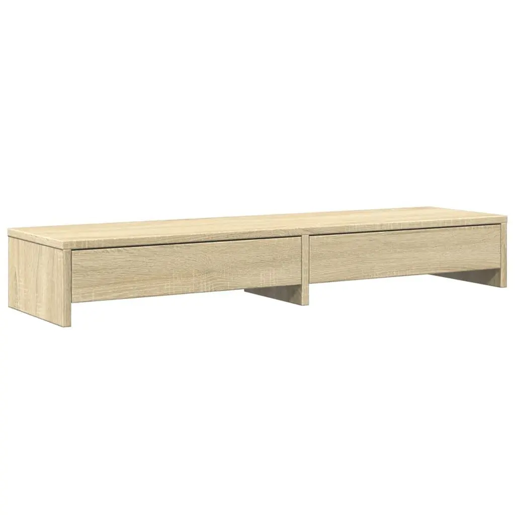 Monitor Stand Engineered Wood 100 x 27 x 15 cm Brown