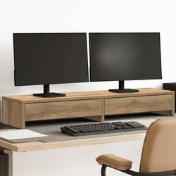 Versatile Monitor Stand for Home Office Use