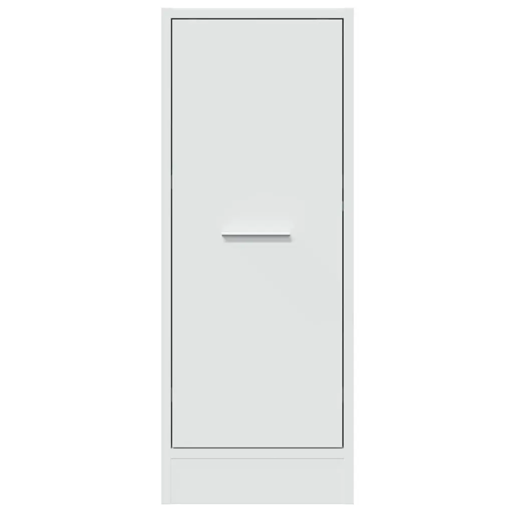 Apothecary Storage Cabinet Engineered Wood 30x41x77.5 cm White Organizer
