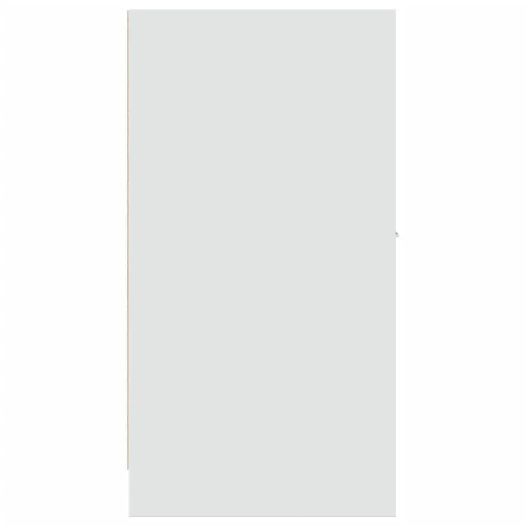 Apothecary Storage Cabinet Engineered Wood 30x41x77.5 cm White Organizer