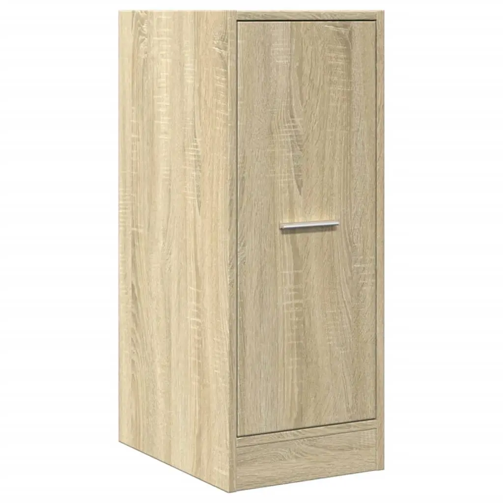 Apothecary Cabinet Engineered Wood 30 x 41 x 77.5 cm Brown Sonoma Oak Storage Chest