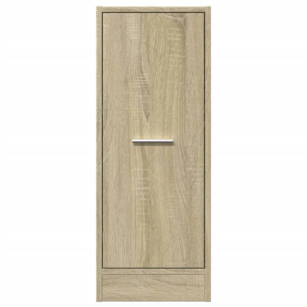 Apothecary Cabinet Engineered Wood 30 x 41 x 77.5 cm Brown Sonoma Oak Storage Chest