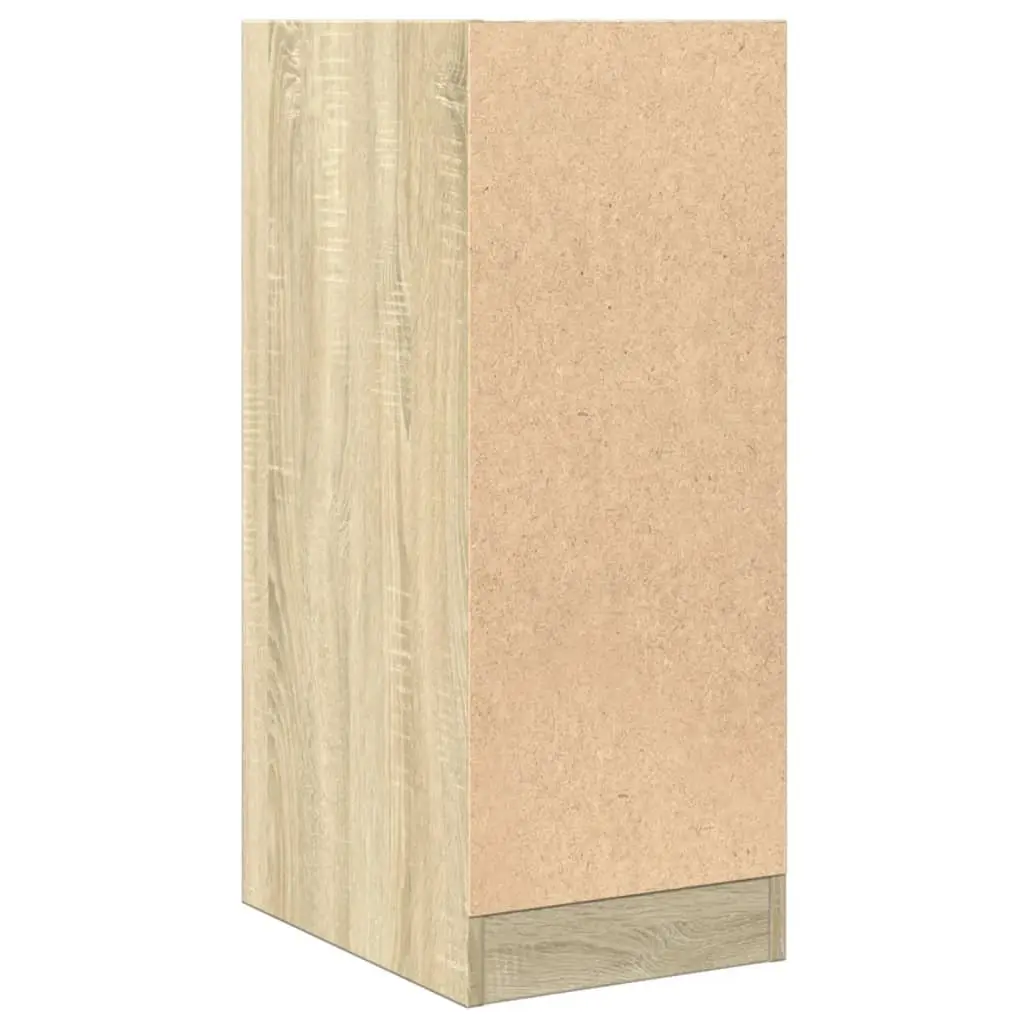 Apothecary Cabinet Engineered Wood 30 x 41 x 77.5 cm Brown Sonoma Oak Storage Chest