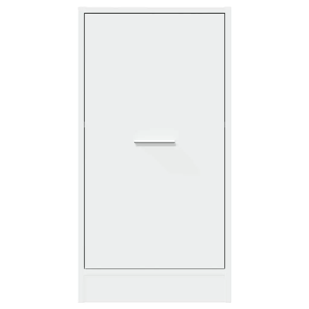 Apothecary Storage Chest Engineered Wood White Cabinet Bedroom Decorative 40x41x775cm