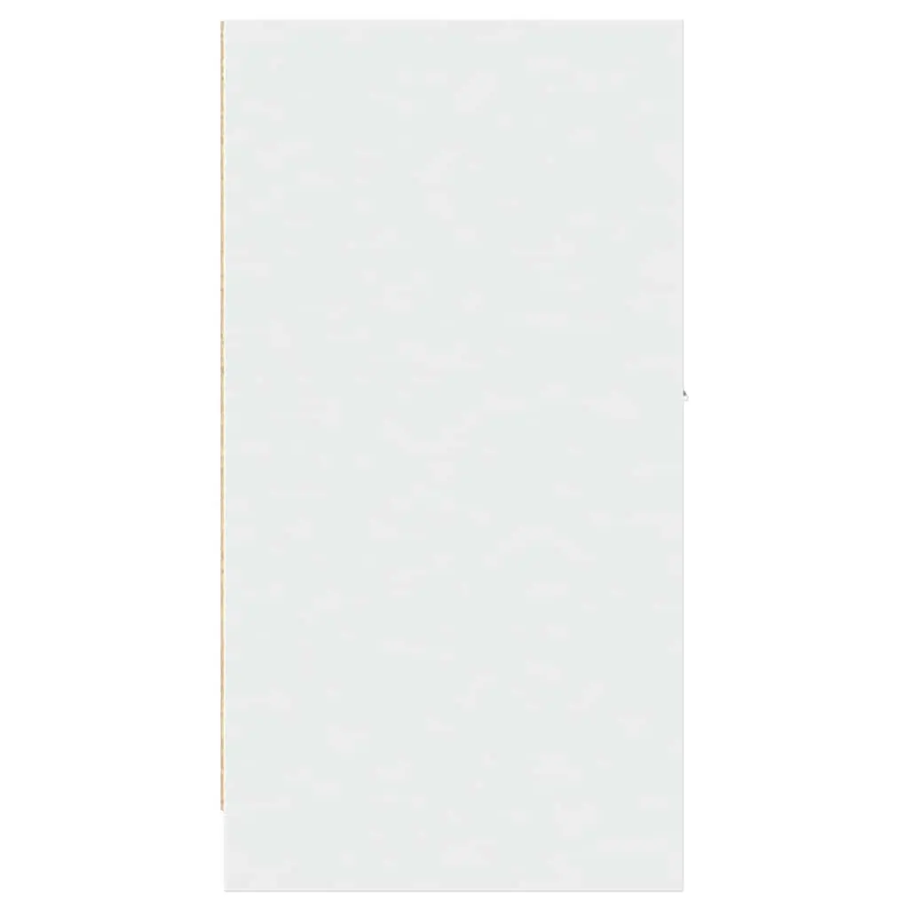 Apothecary Storage Chest Engineered Wood White Cabinet Bedroom Decorative 40x41x775cm