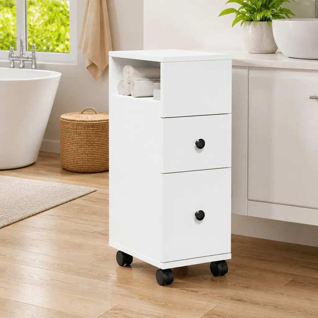 Narrow Cabinet for Bathroom or Kitchen
