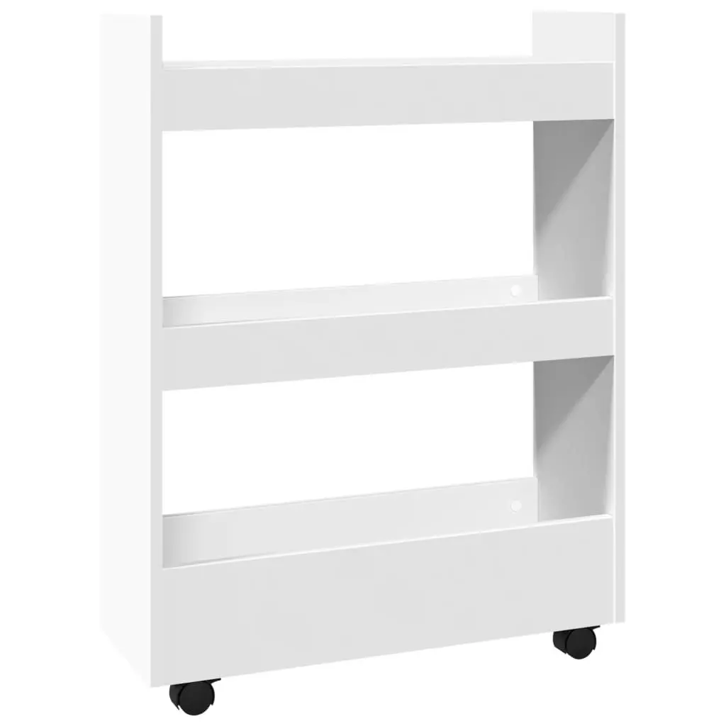 3 Tier Narrow Storage Trolley for Small Spaces