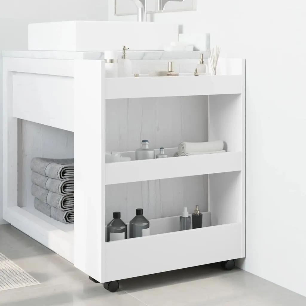 3 Tier Narrow Storage Trolley for Small Spaces