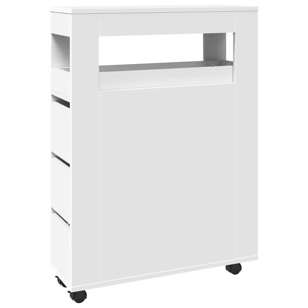 Narrow Cabinet for Bathroom and Home Use