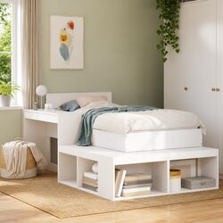 Practical Bedside Cabinet with Desk for Everyday Use