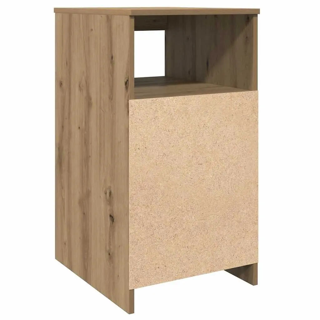 Brown Storage Cabinet Engineered Wood 40cm x 50cm x 76cm Drawer Organiser for Home