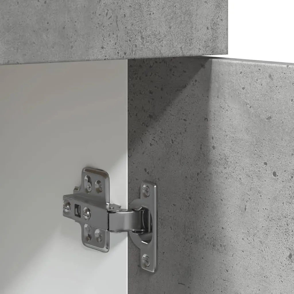 Drawer Bottom Cabinet Engineered Wood 60x46x81.5cm Concrete Grey