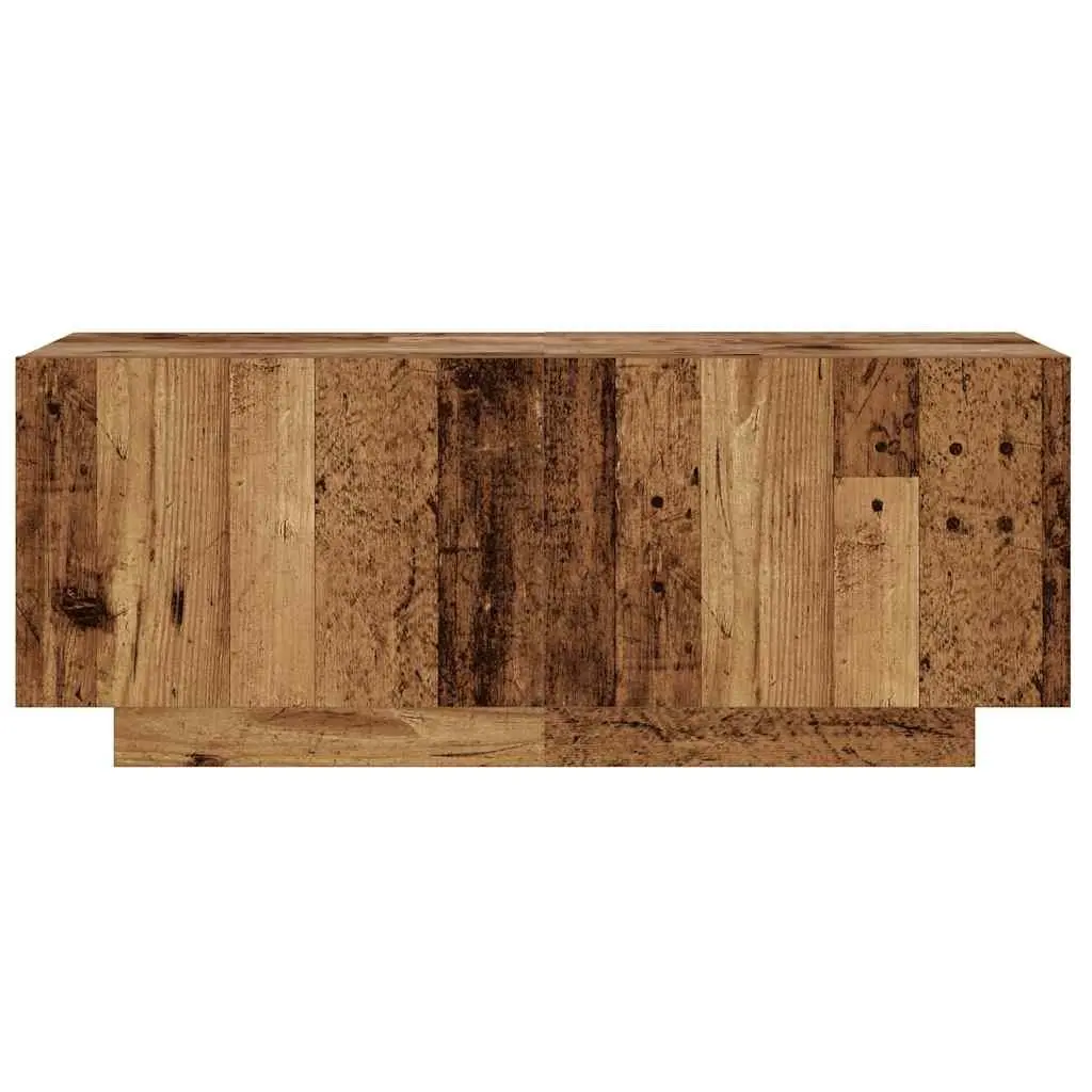 TV Cabinet Old Wood Style TV Stand Media Unit Entertainment Cabinet 100x35x40cm