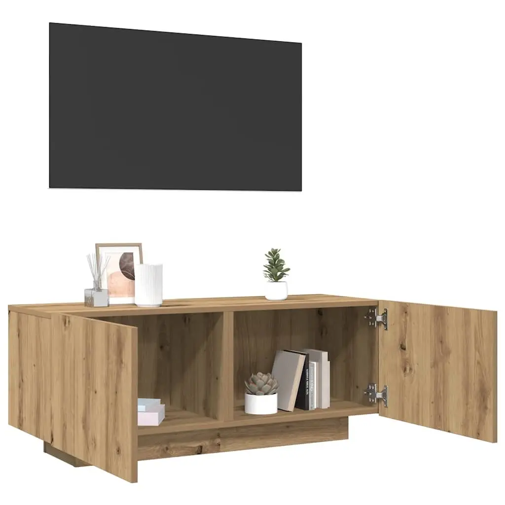 Brown TV Cabinet with Modular Use