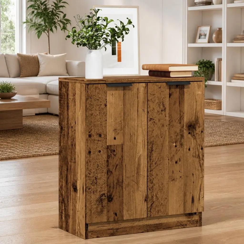Sideboard Engineered Wood 60x30x70cm Old Wood Brown