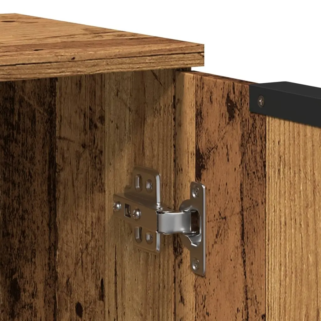 Sideboard Engineered Wood 60x30x70cm Old Wood Brown