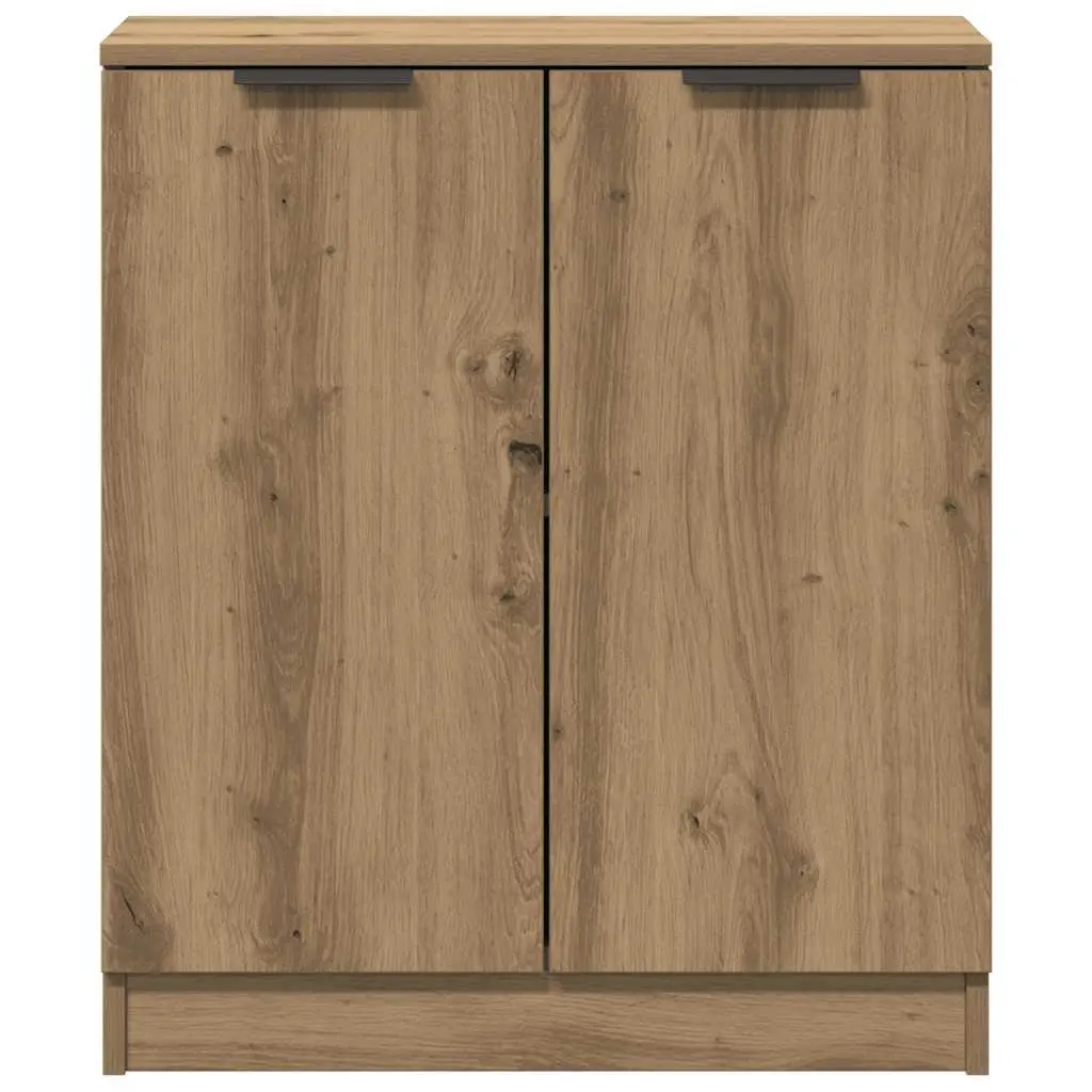 Brown Sideboard Buffet Cabinet Storage Engineered Wood 60x30x70cm Display Unit