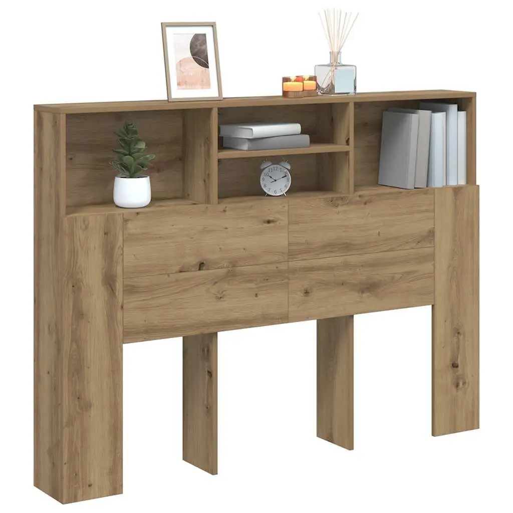 Wall-Mounted Headboard Cabinet for Bedrooms