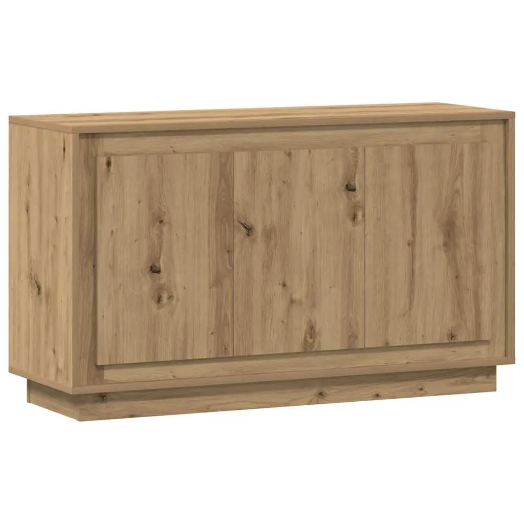 Sideboard Engineered Wood 102 x 35 x 55 cm Brown 6 Compartments