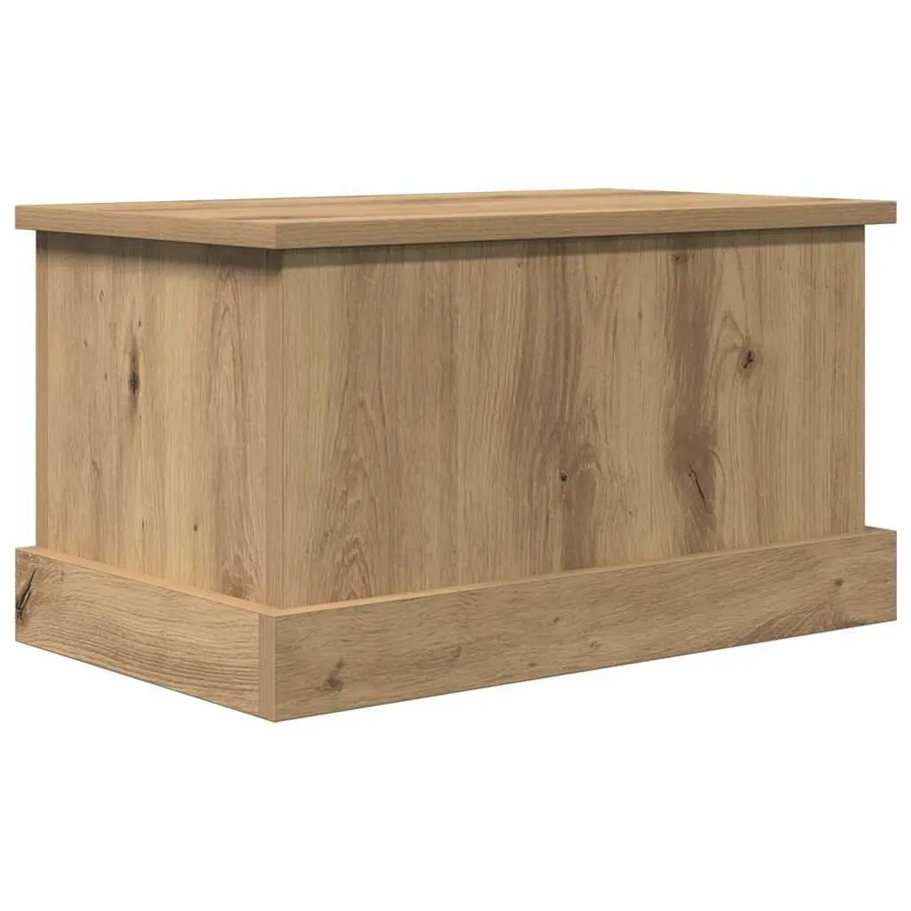 Storage Chest Organiser Engineered Wood Brown 30x50x28cm Furniture for Living Room Bedroom