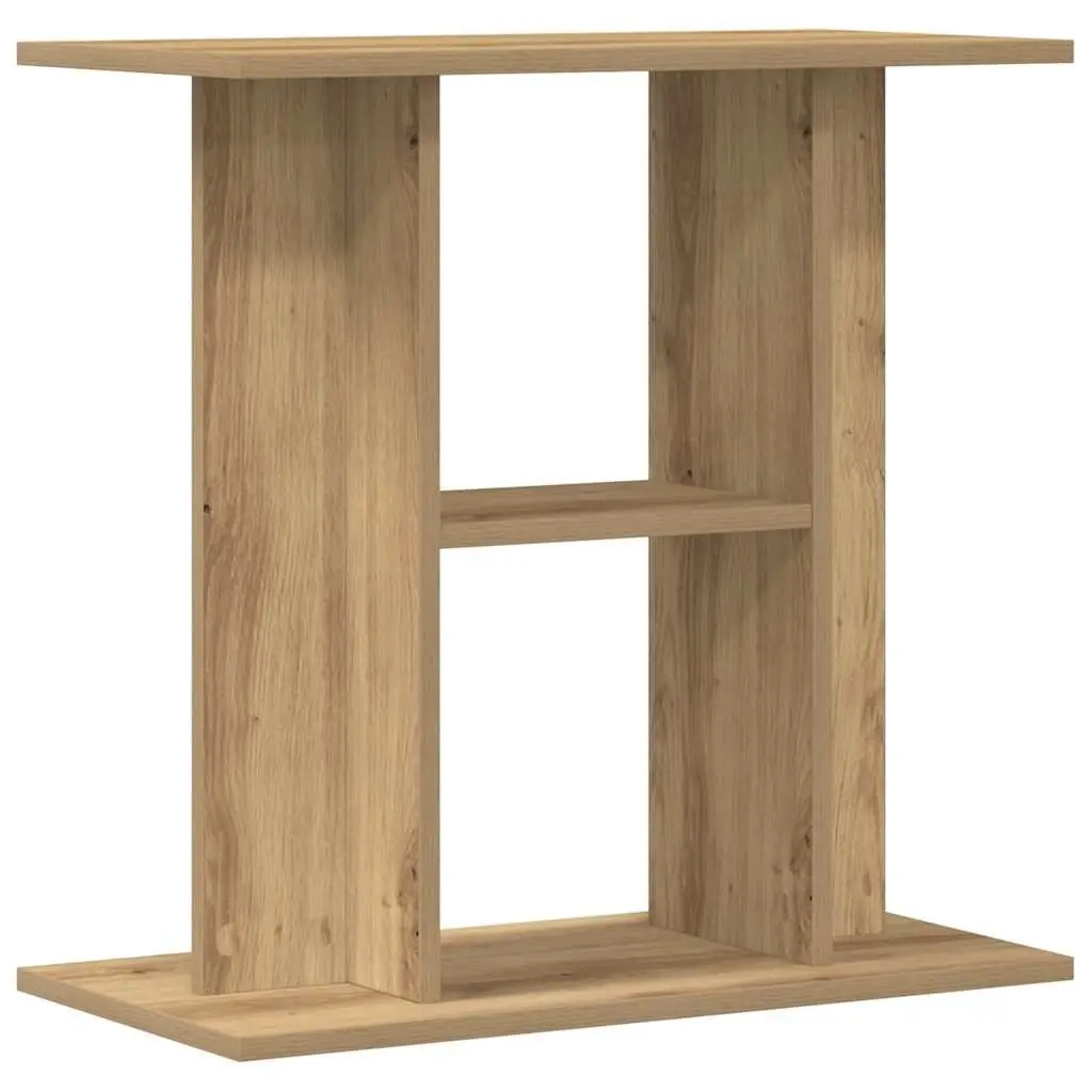 Aquarium Stand 3 Tier Storage Engineered Wood Brown 60x30x60 cm for Fish Tank