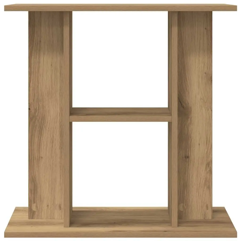 Aquarium Stand 3 Tier Storage Engineered Wood Brown 60x30x60 cm for Fish Tank