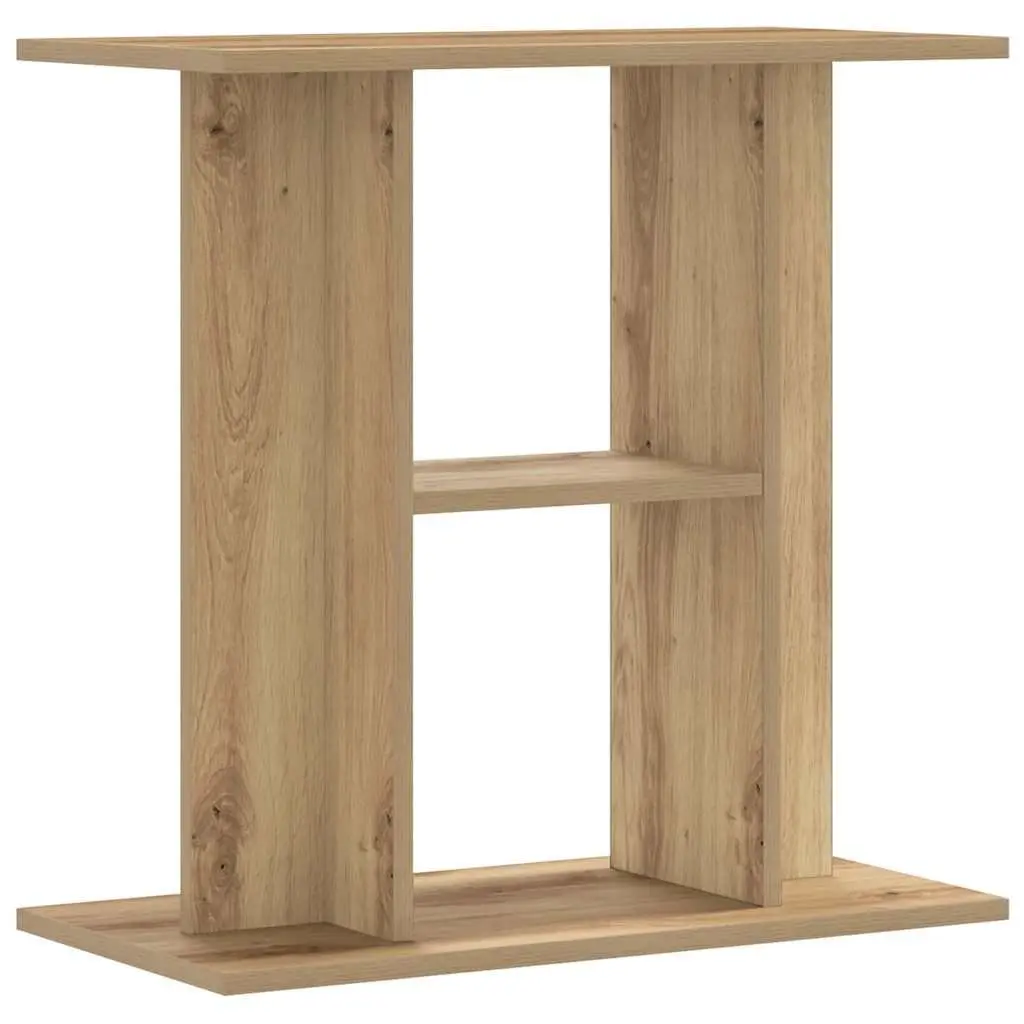 Aquarium Stand 3 Tier Storage Engineered Wood Brown 60x30x60 cm for Fish Tank