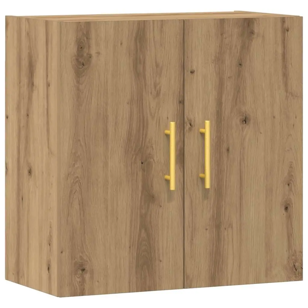 Wall Cabinet Storage Engineered Wood Brown 60x31x60 cm