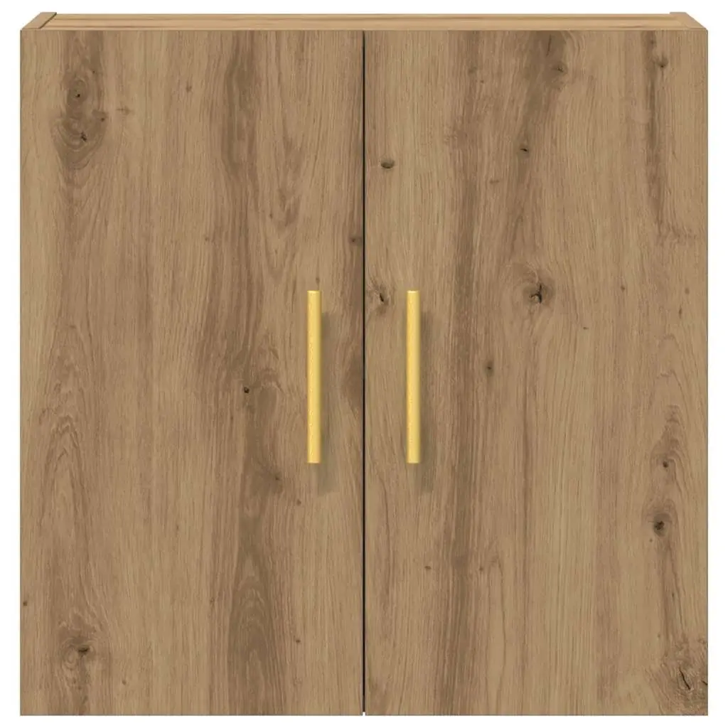 Wall Cabinet Storage Engineered Wood Brown 60x31x60 cm