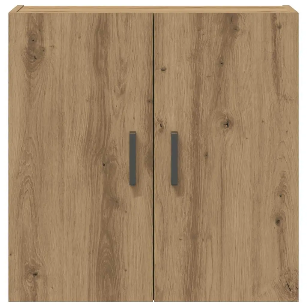 Wall Storage Cabinet Floating Engineered Wood Brown 60x31x60 cm Home Organizer