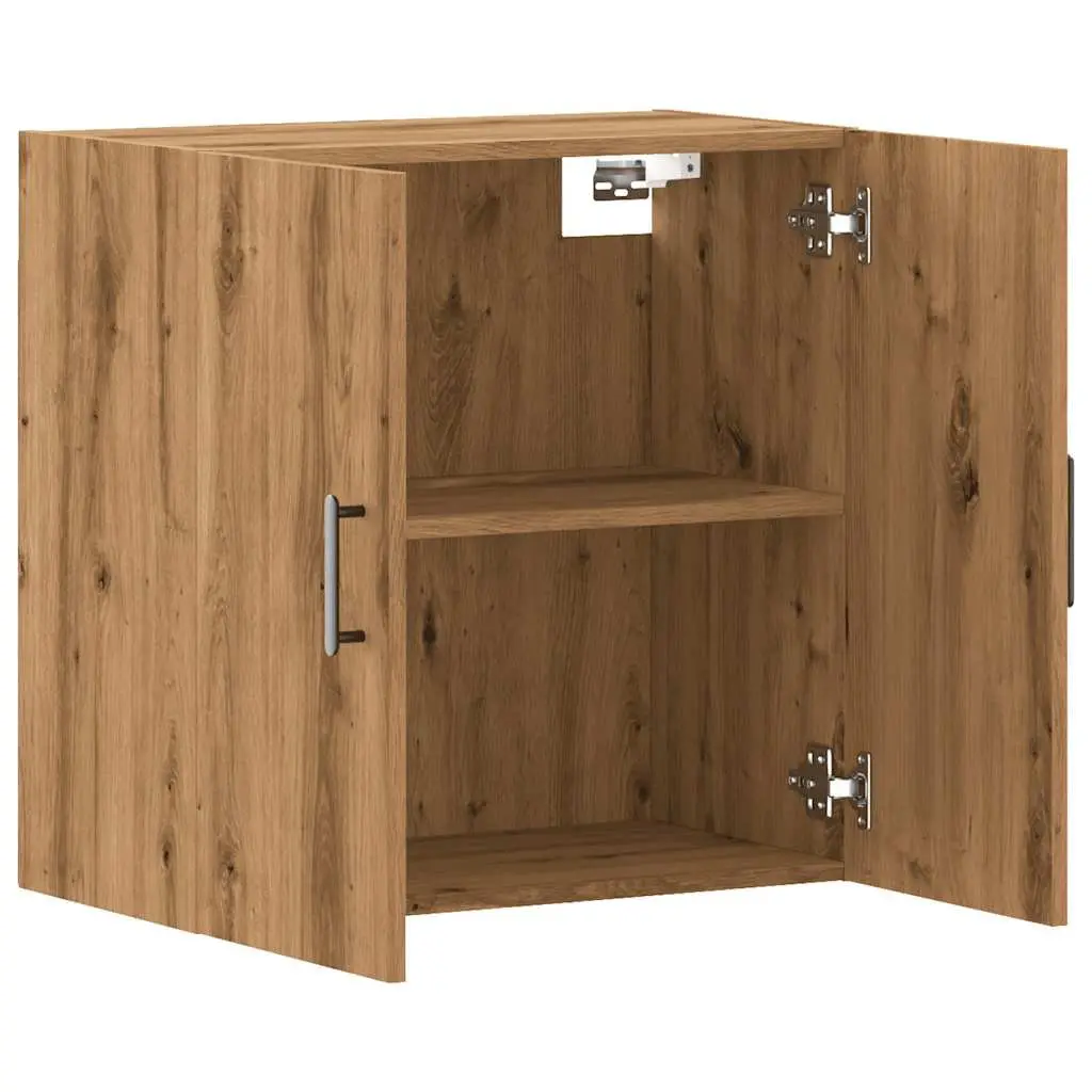 Wall Cabinet Storage Engineered Wood 60x31x60 cm Brown