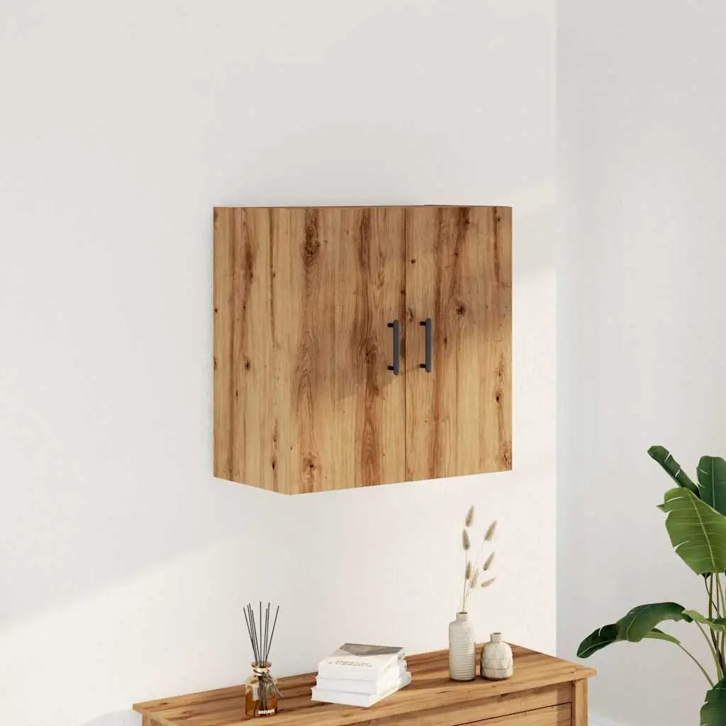 Wall Cabinet Storage Engineered Wood 60x31x60 cm Brown