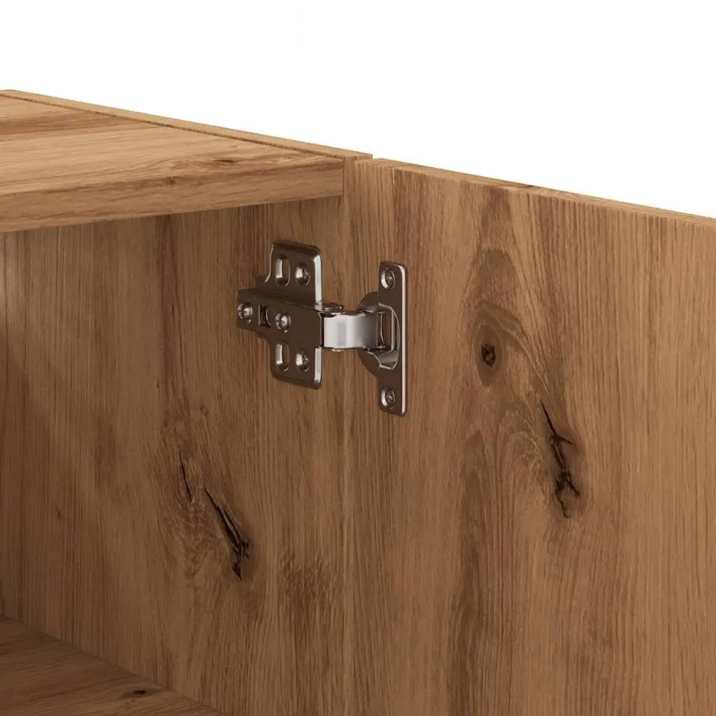 Wall Cabinet Storage Engineered Wood 60x31x60 cm Brown